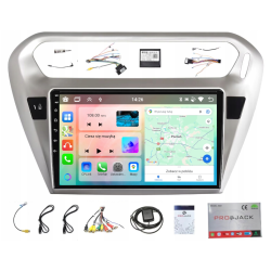 PEUGEOT 301 2012-2021 ANDROID GPS USB WIFI BLUETOOTH CARPLAY ANDROID AUTO 6GB 128GB